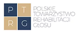 logo - Polskie Towarzystwo Rehabilitacji Głosu